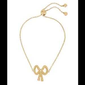 *NEW IN BOX* COACH Pave Bow Slider Bracelet